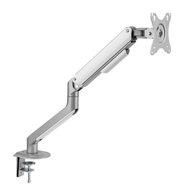 WHITE SHARK Stalak za monitor GMS-3207 Neferites I, stolni, do 32", za 1 monitor, srebrni